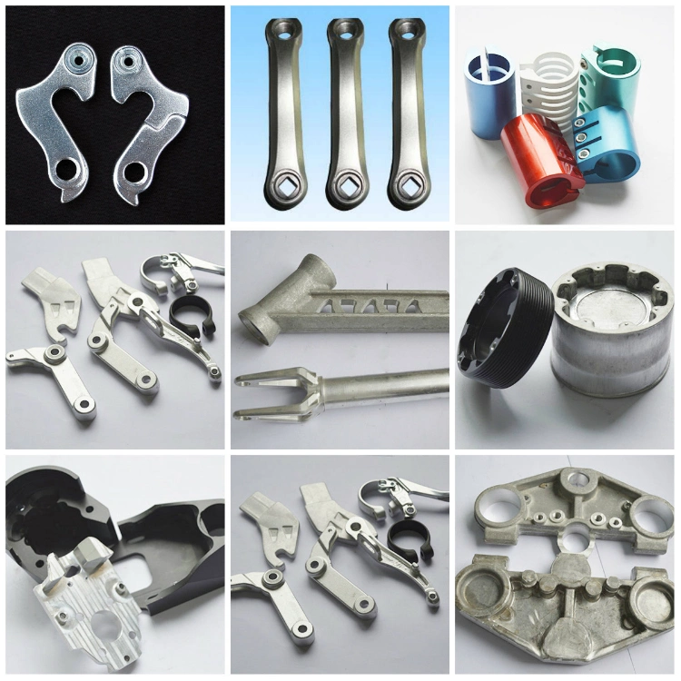 Aluminium Alloy Extrusion Profile CNC Machining Accessories for Bicycle Rear Seat