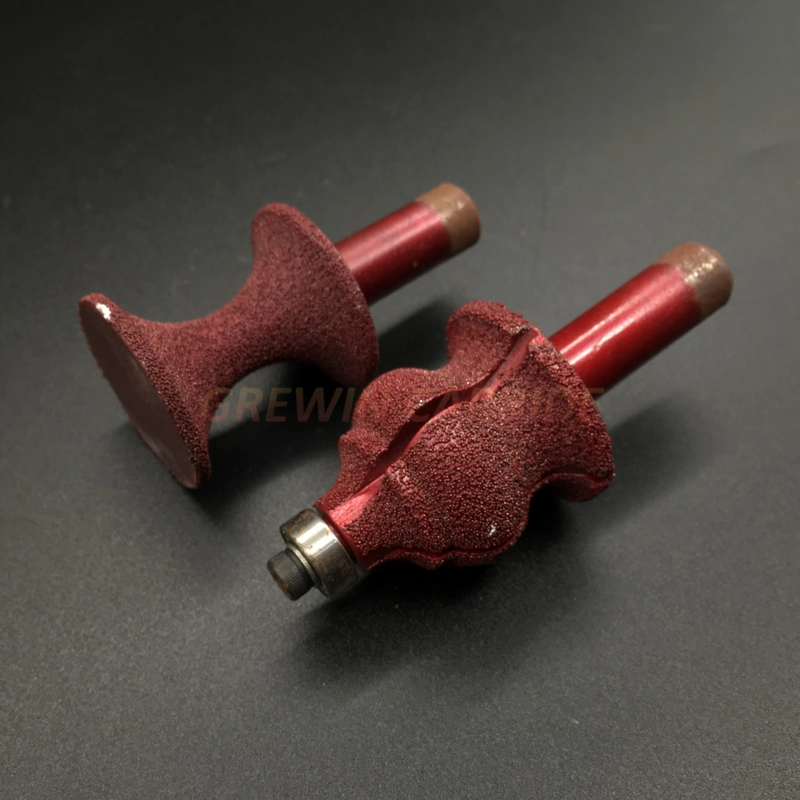 Gw Carbide - Stone Drilling Use CNC Stone Engraving Bit with Multi-Layer Coating for Granite and Marble