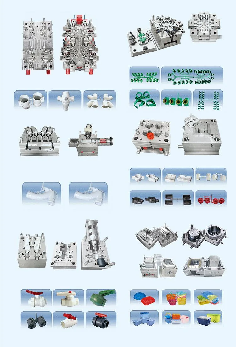 PP Plastic Injection Pipe Fitting Molding