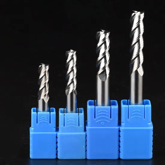 Fresas Topo Solid Carbide End Mill Aluminum Milling Cutter CNC 3 Flute Flat End Mill 