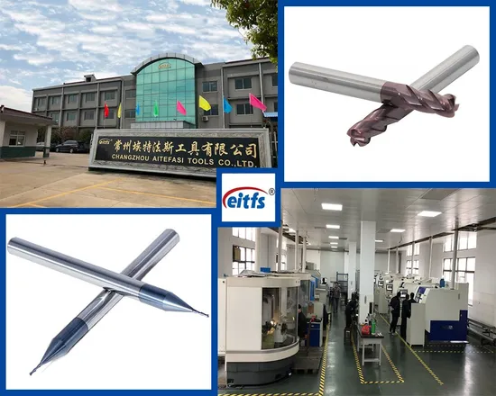 4 Flute Corner Rounding End Mill Tungsten Carbide Milling Cutters 