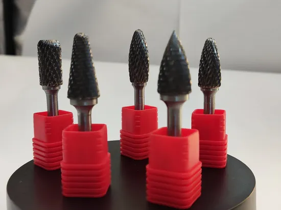 Tungsten Carbide Double Cut Dremel Rotary Burr Bit for Wood Plastic Aluminum 