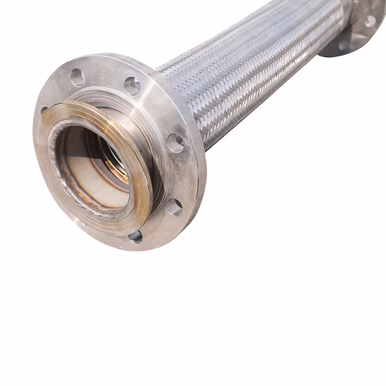 Stainless Steel Joint Flange Connection Flexible Braided Metal Hose