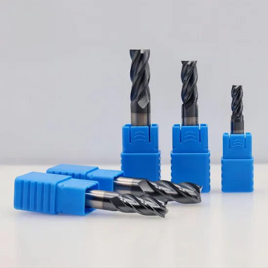 Mts Tungsten Carbide HRC45 Carbide 4/2 Flutes Square/Flat End Mill with Cutting Tool CNC Milling Cutter Drill Bits Machine Tool 