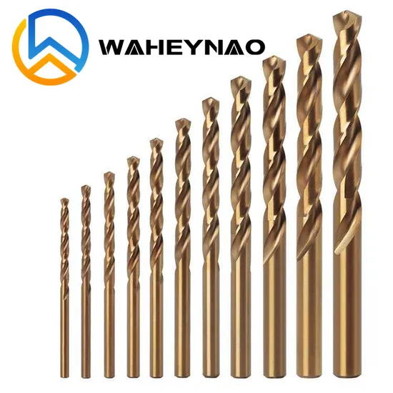 Straight Shank HSS Drill Bits Set for Wood, Aluminum, and Plastic Cutting 
