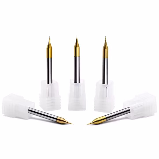 10% Discount Fresa CNC 45/55/63/65 HRC 2/3/4 Flute Square Flat Ball Nose Corner Radius Milling Cutter Cutting Machine Tool Tungsten Solid Carbide End Mill