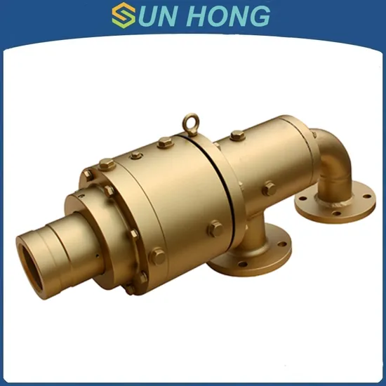 Carbon Steel Heat Steam Transfer Dryer Cylinder Rotary Joint 