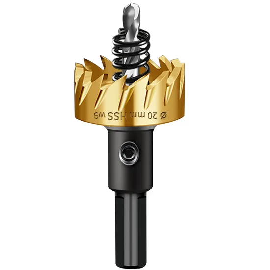 No Chipping 60mm Diameter HSS Hole Saw Drill Bits for Aluminum Pipe 