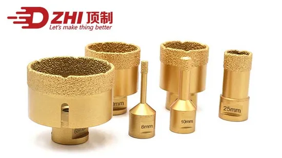 20mm China Factory High Quality Vacuum Brazed Diamond Cutting Hand Tool Finger Bits Milling Bits Drilling Bit for Marble Ceramic Tile Granite Stone 