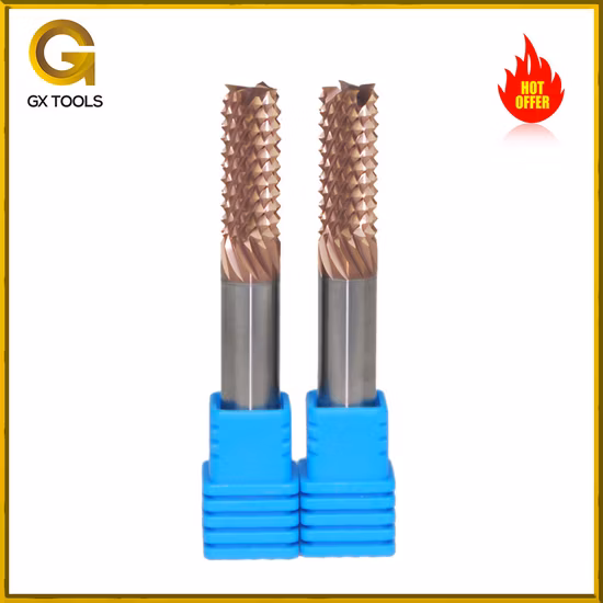 High Quality Solid Carbide End Mill Corn Teeth Engraving Milling Cutter for PCB